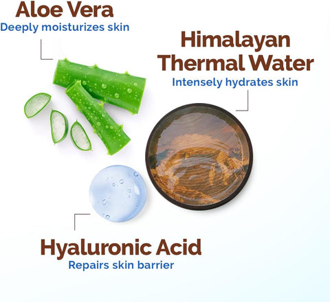 Mamaearth Aqua Glow Hydrating Sunscreen Gel - SPF 50 PA++++ with Himalayan Thermal Water & Hyaluronic Acid - 50 ml - Image 6