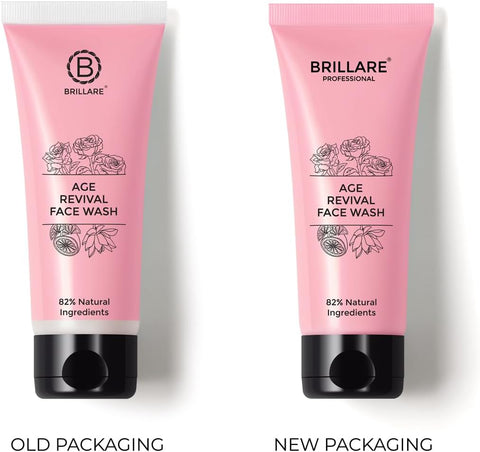 Brillaire Age Revival Face Wash with Rose, Lotus & Orange - 100ml - Image 5
