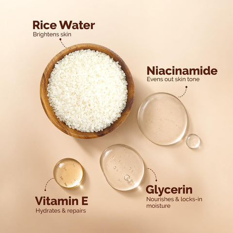 Mamaearth Rice Face Scrub - Rice Water & Niacinamide, 100g - Image 4