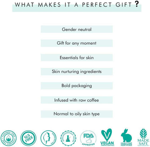 mCaffeine Coffee Mood Skin Care Gift Kit(450gm)