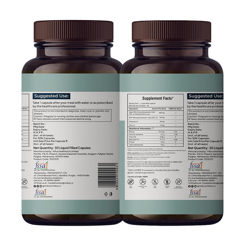 Miduty Veg Omega-3 500mg - 30 Capsules