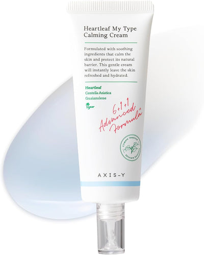 AXIS-Y Heartleaf Calming Cream with Centella - Vegan Moisturizer, 60ml