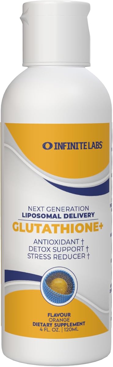 INFINITE Liposomal Glutathione+ Liquid Supplement - Antioxidant Support, 120ml