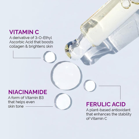 The Derma Co Face Serum - 10% Vitamin C with Niacinamide & Hyaluronic Acid, 30ml - Image 2