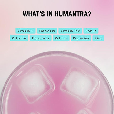 Humantra Electrolyte Powder - Lychee Flavour, No Sugar, 20 Sachets - Image 4
