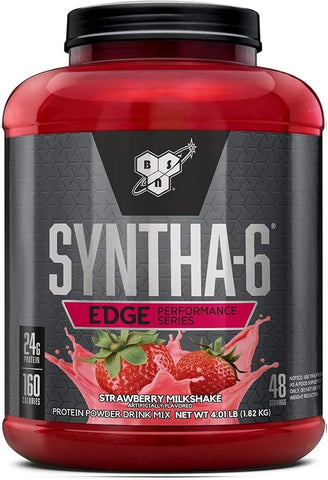 BSN Syntha-6 Edge Strawberry Powder - 48 Servings, Low Sugar - Image 4
