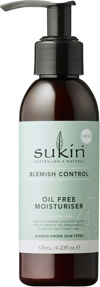 Sukin Blemish Control Oil Free Face Moisturiser - 125ml