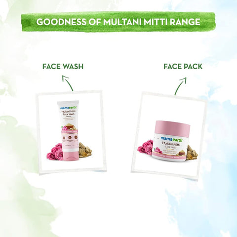 Mamaearth Face Cleanser with Multani Mitti & Bulgarian Rose - 100ml - Image 6