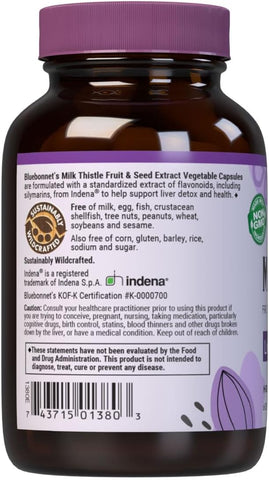 BlueBonnet Milk Thistle Extract - Vegetable Capsules, 60 Count - Image 3