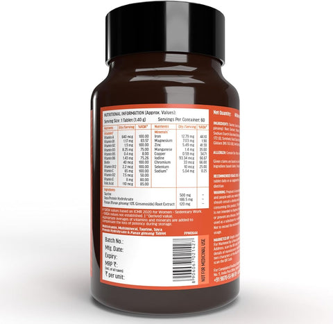 HK Vitals Fish Oil & Multivitamin Tablets Combo - 60 Each - Image 5