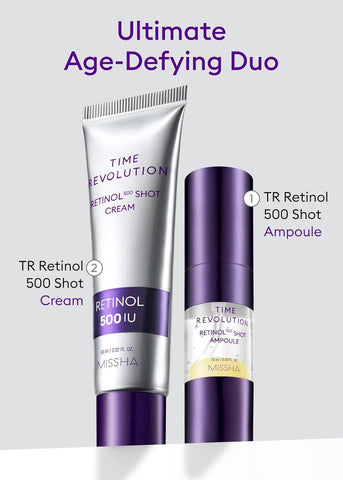 Missha Time Revolution Retinol 500 Shot Amp 10ML