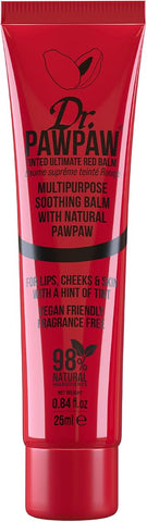 Dr. Pawpaw Tinted Ultimate Red Balm - Multi-Purpose Colour Cosmetic, 25ml