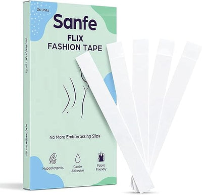 Sanfe Flix Fashion & Fabric Tape, 36 Piece Double Sided