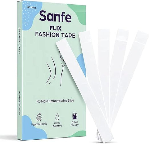Sanfe Flix Fashion & Fabric Tape, 36 Piece Double Sided