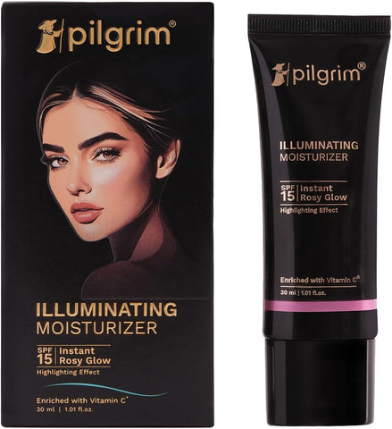 Pilgrim Illuminating Glow Face Moisturizer with Kakadu Plum SPF 15 - 30ml - Image 2