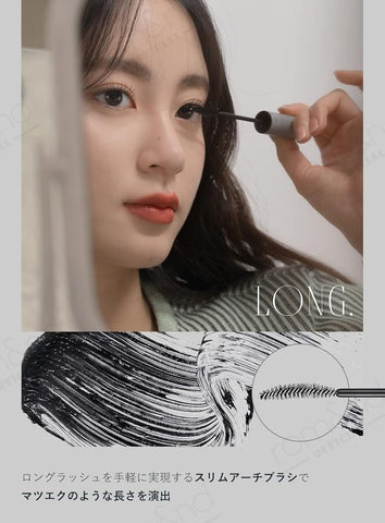 Rom&Nd Han All Fix Long-Black Mascara - Smudge-Proof, 9g - Image 6