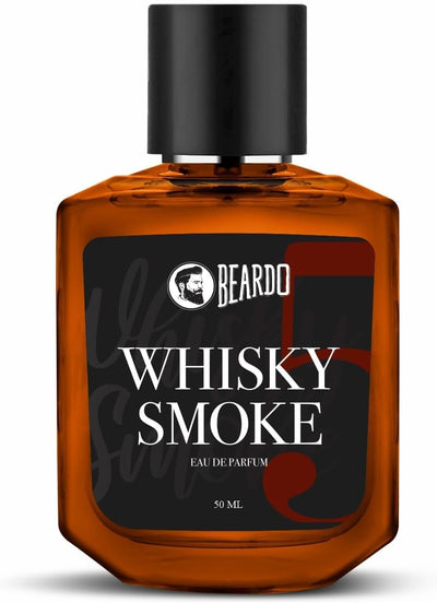Beardo Whisky Smoke Eau De Parfum - Spicy, Woody-Oudh Scent, 50ml