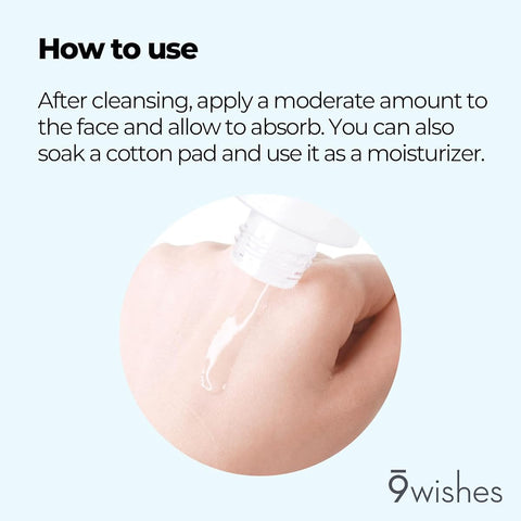 9Wishes Hydra Ampule Toner with 52% Coconut Water - 150 ml - Image 5
