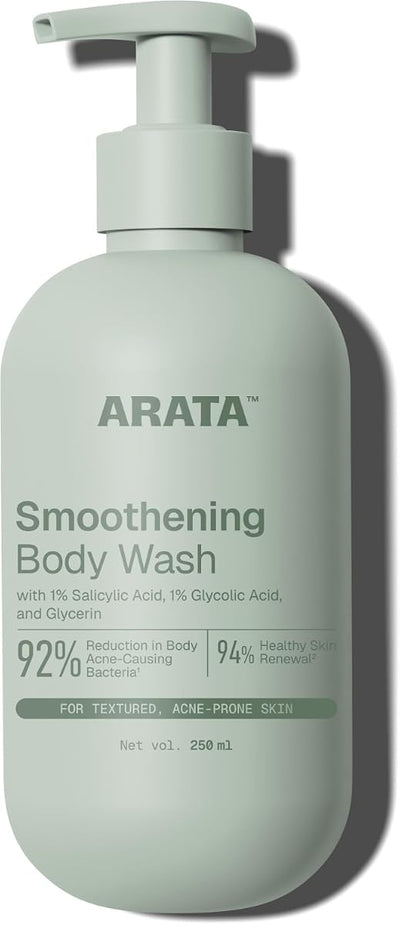 Arata 1% Salicylic Acid Exfoliating Body Wash - 300ml