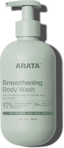 Arata 1% Salicylic Acid Exfoliating Body Wash - 300ml