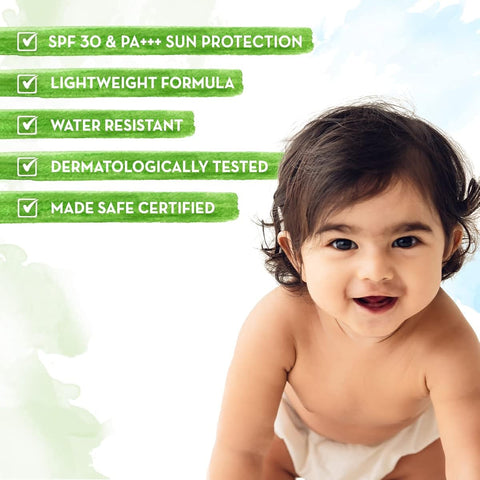 Mamaearth Milky Soft Mineral Based Sunscreen SPF 30 PA+++ with Oats, Milk & Calendula - 80g - Image 4