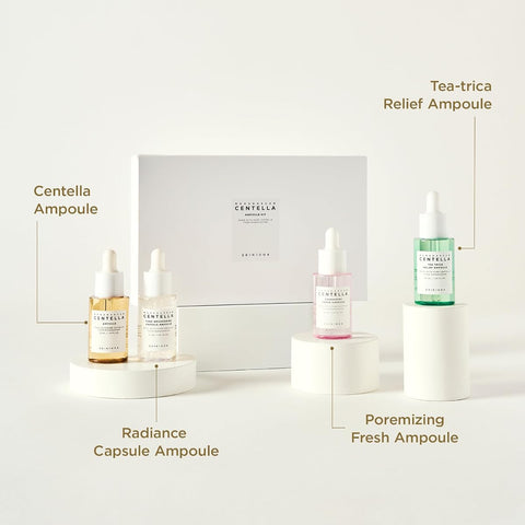 Skin1004 Madagascar Centella Ampoule Kit - 100% Centella Asiatica Face Treatment Set - Image 2