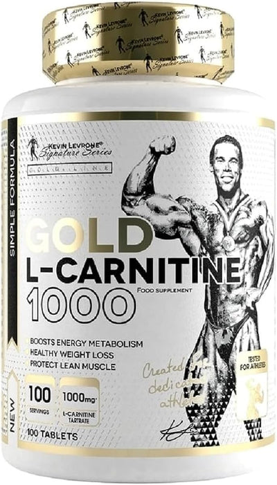 Kevin Levrone Gold L-Carnitine 1000mg Tablets - 100 Tabs
