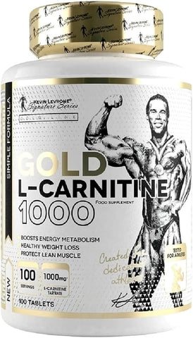 Kevin Levrone Gold L-Carnitine 1000mg Tablets - 100 Tabs