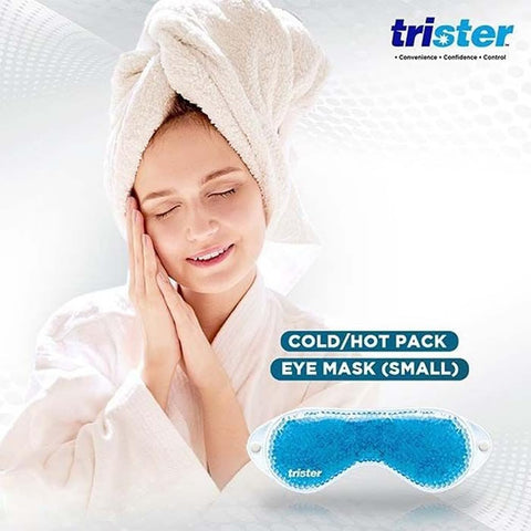 TRISTER BEADS COLD / HOT PACK EYE MASK SMALL :TS-598HCB-EY-S