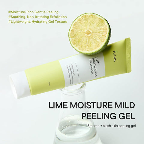 iUNIK Lime Moisture Mild Peeling Gel with AHA Fruit Complex - 90ml - Image 2