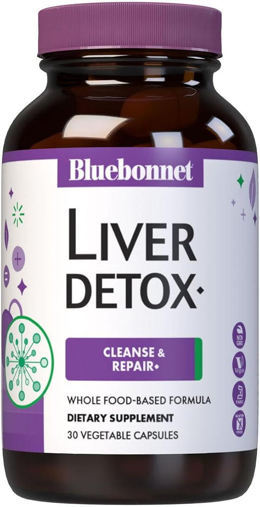 BlueBonnet Targeted Choice Liver Detox - Vegetable Capsules, 30 Count