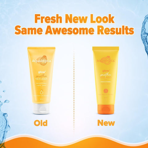 AQUALOGICA Glow+ Face Wash with Papaya & Vitamin C - Hydrating Cleanser, 100ml - Image 6