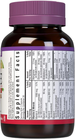 BlueBonnet Women's One Whole Food Vegetable Capsule - K2, 30 Count - Image 2