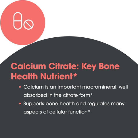 Allergy Research Calcium Citrate - 180 Vegetarian Capsules - Image 4