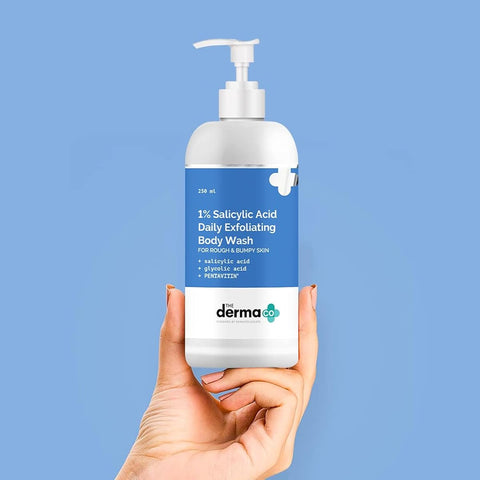 The Derma Co Exfoliating Body Wash - 1% Salicylic Acid & Pentavitin, 250ml - Image 2