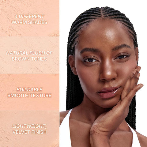 Dasique Blending Mood Cheek Palette #01 Warm Cinnamon Tea - 4 Shades - Image 2