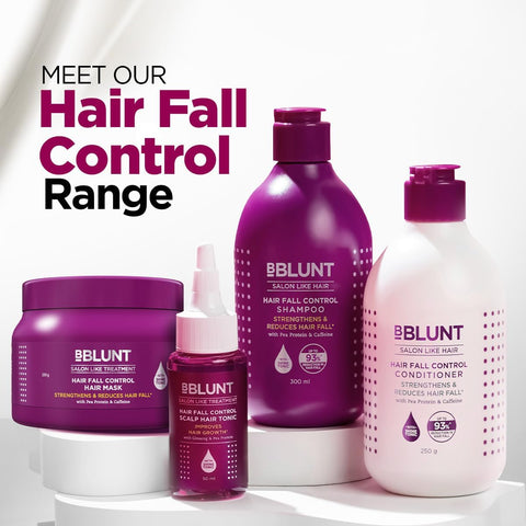 BBlunt Hair Fall Control Hair Mask with Pea Protein & Caffeine - 250g - Image 5