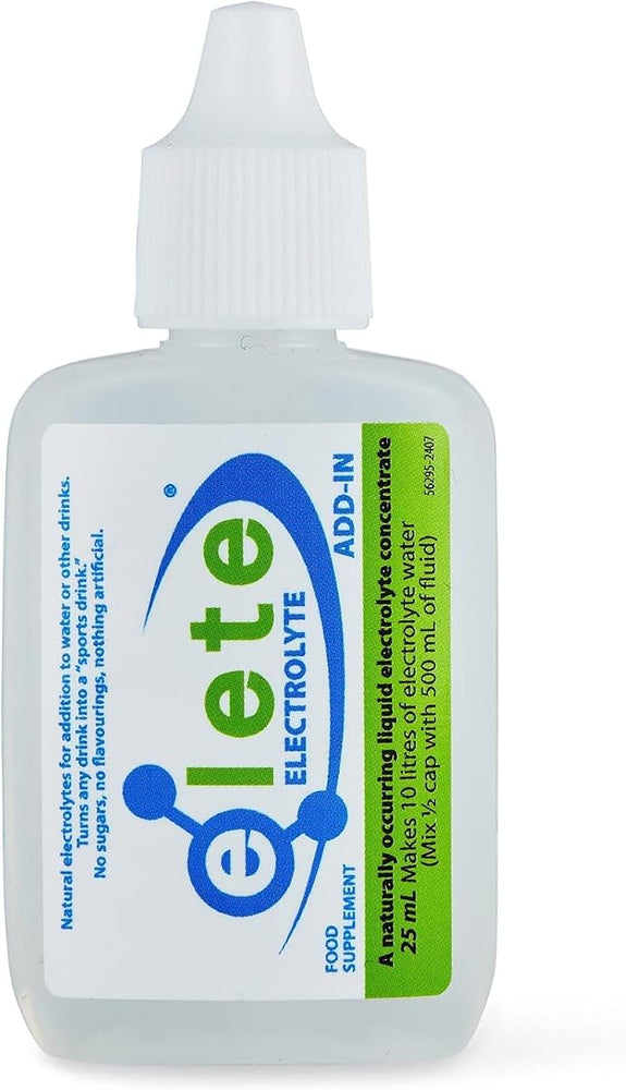 Elete Electrolyte Drops - Hydration Add-In, 25ml Refill Bottle