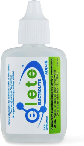 Elete Electrolyte Drops - Hydration Add-In, 25ml Refill Bottle