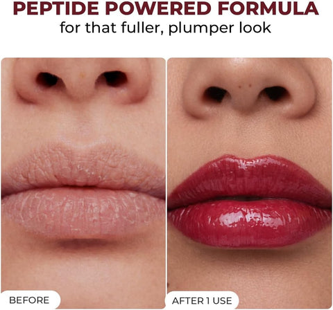 Conscious Chemist Peptide Lip Balm with Raspberry Tint SPF15 - 15g - Image 5
