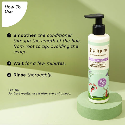 Pilgrim Spanish Rosemary & Biotin Anti Hair fall Conditioner 200ml