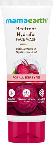 Mamaearth Beetroot Gentle Face Wash with Hyaluronic Acid - 100ml