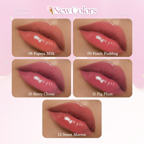 Dasique Juicy Dewy Tint #08 Papaya Milk - Hydrating Vegan Lip Stain - Image 3
