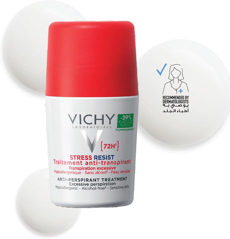 Vichy Stress Resist 72-Hour Antiperspirant Deodorant - Perspicalm, 50ml