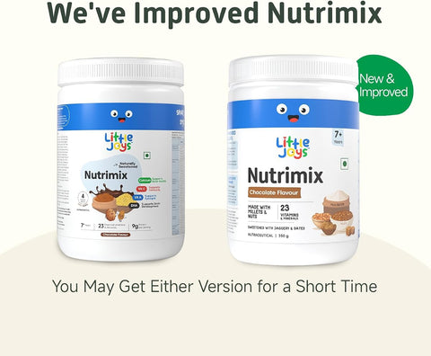 Little Joys Nutrimix 7+ Chocolate Pouch - Nutrient-Rich Powder, 700g - Image 2