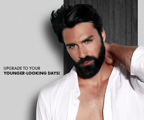 Urban Gabru Beard Colour - Black, Henna Enriched, 70g - Image 7