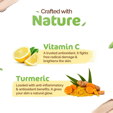 Mamaearth Glow Oil Control Compact with Vitamin C & Turmeric - 9g - Image 4