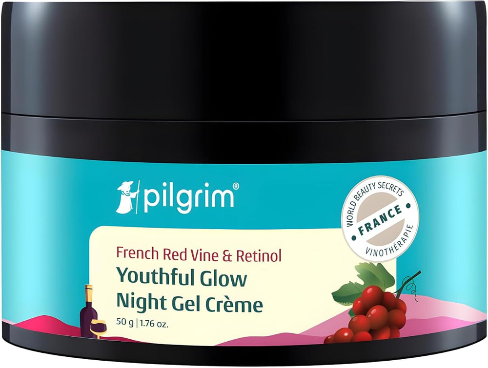 Pilgrim Retinol Night Cream with French Red Vine & Vitamin C - 50g