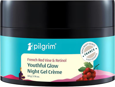 Pilgrim Retinol Night Cream with French Red Vine & Vitamin C - 50g
