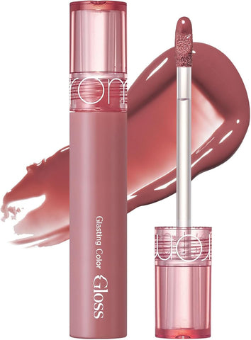 Rom&Nd Glasting Colour Gloss 03 Rose Finch - Plump Shine Finish